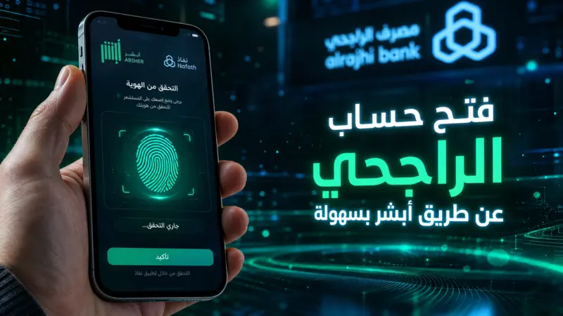 خطوات فتح حساب الراجحي عن طريق أبشر باستخدام النفاذ الوطني الموحد