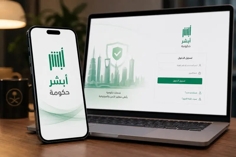 شرح خدمات أبشر حكومة الإلكترونية 2026